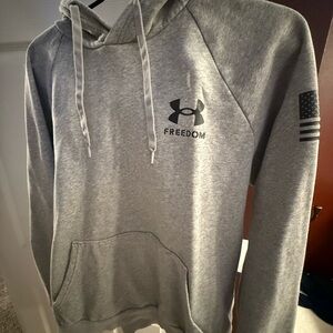 Under Armour Men's Gray Freedom Hoodie